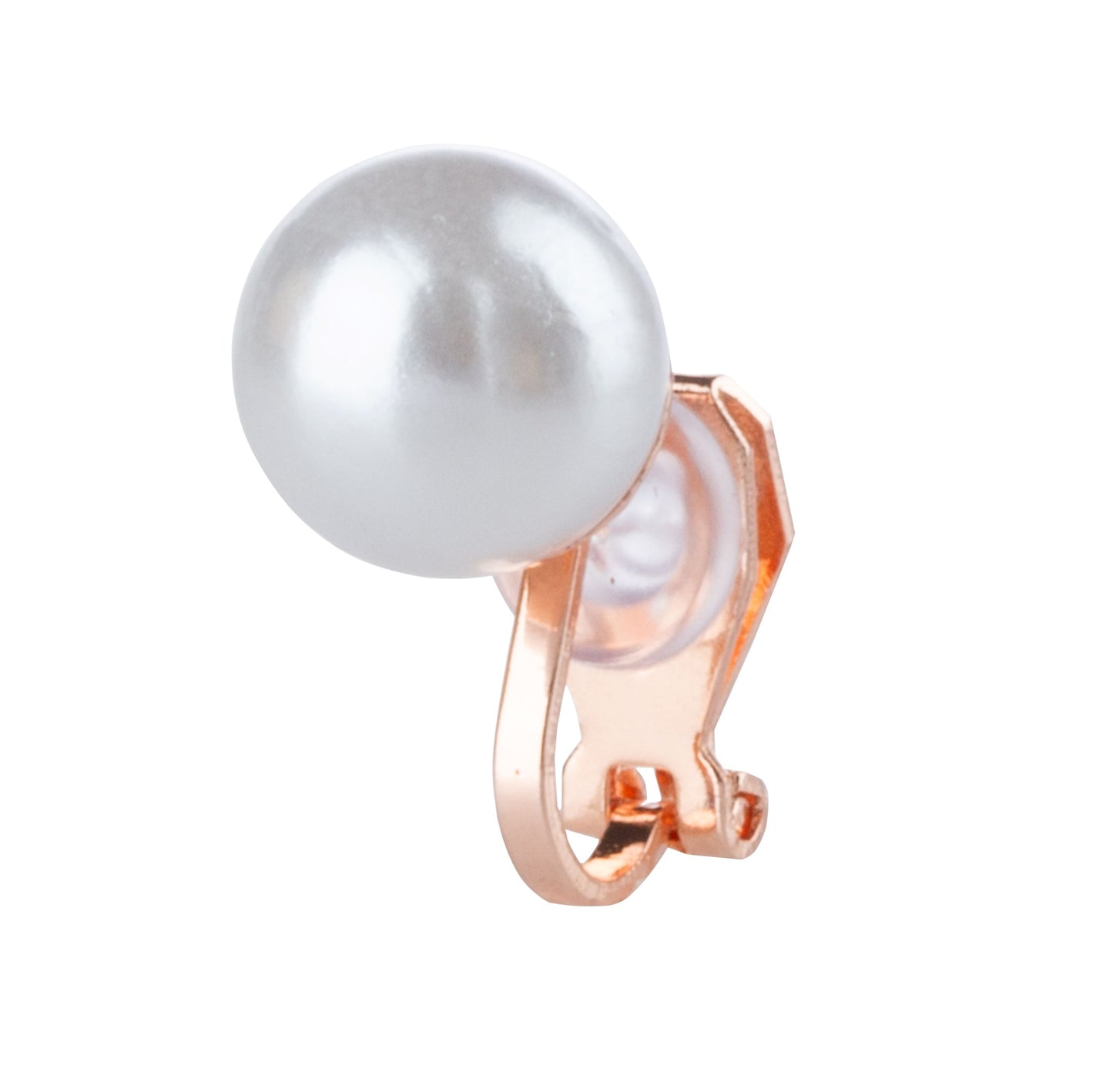 Simulated Freshwater Pearl Clip On Stud Earrings