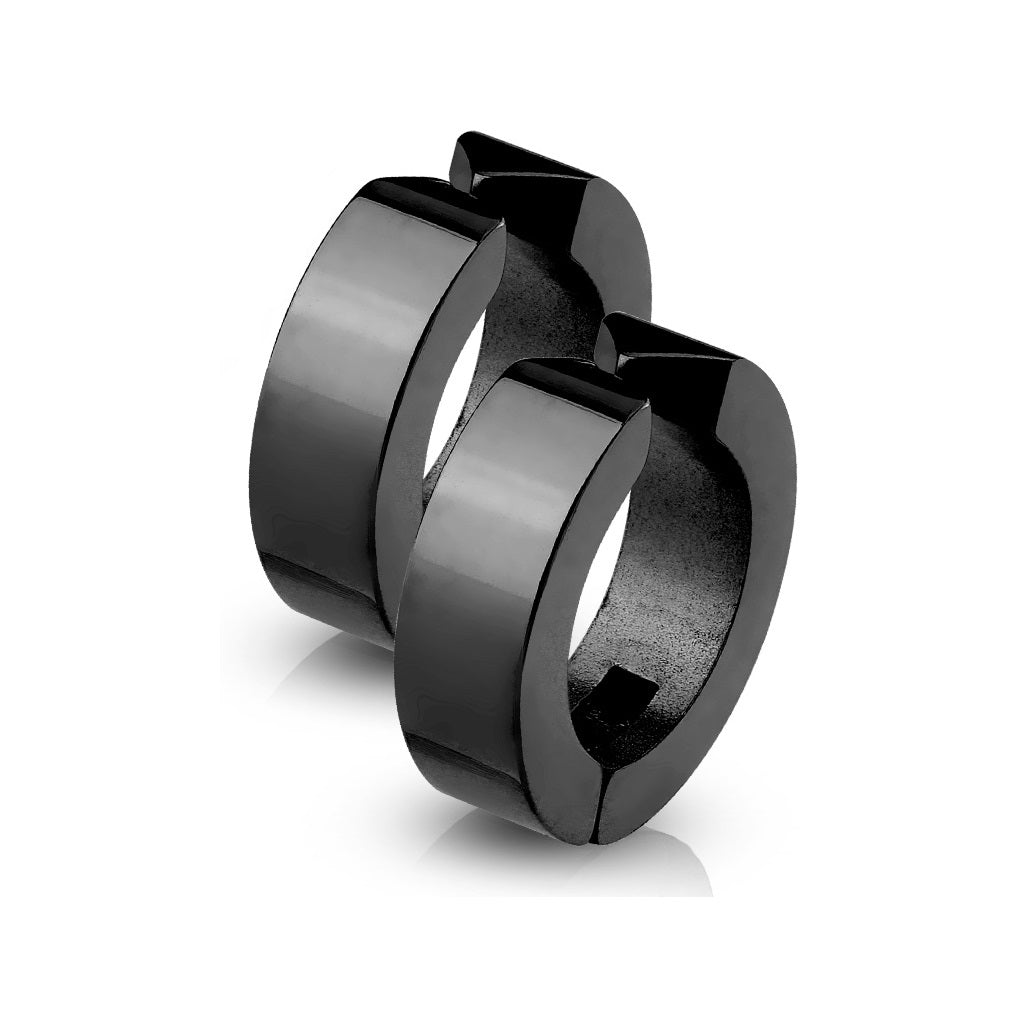 Cuff Clip On Non-Piercing Huggie Hoop Earrings