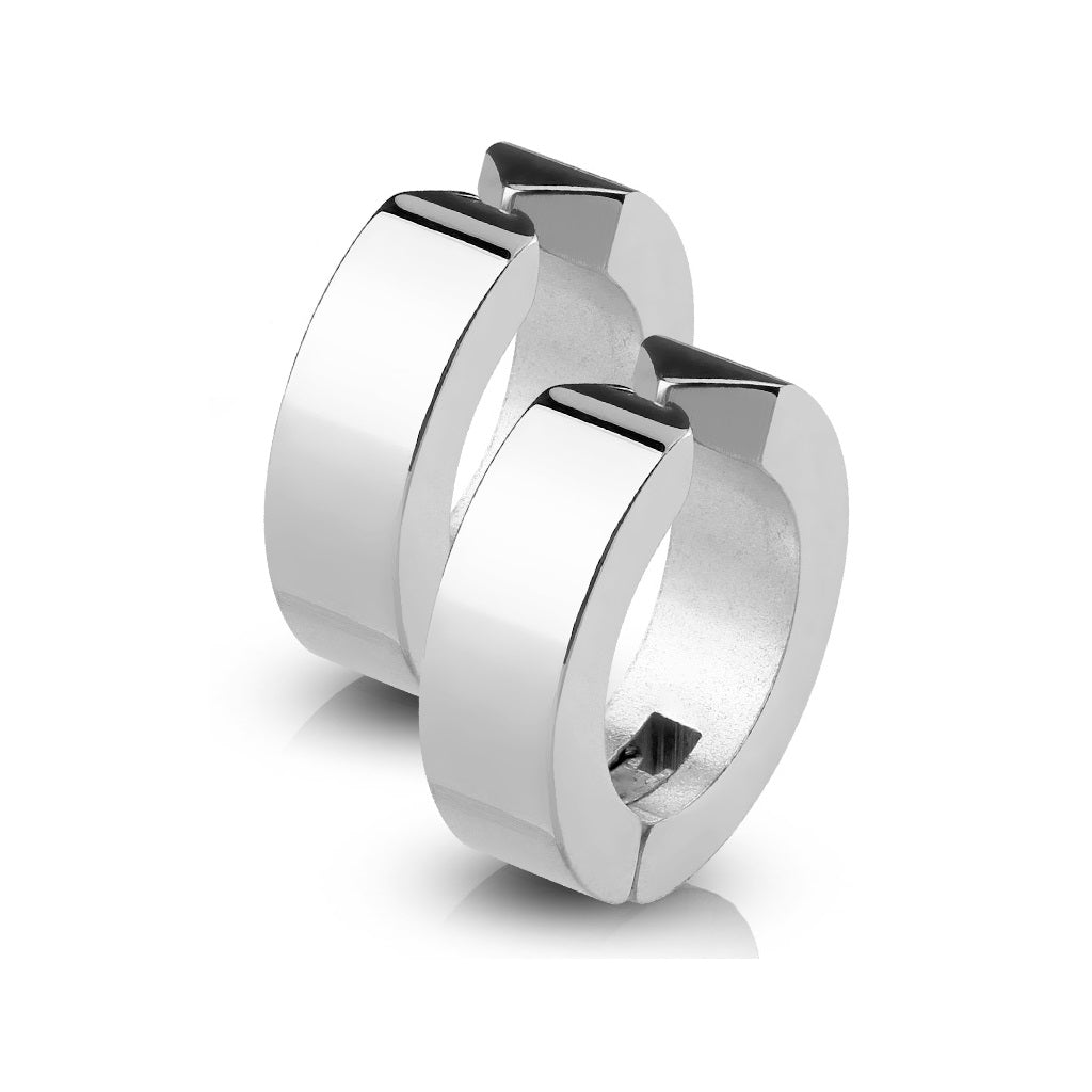 Cuff Clip On Non-Piercing Huggie Hoop Earrings